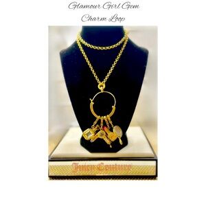 Juicy couture Necklace and Charms